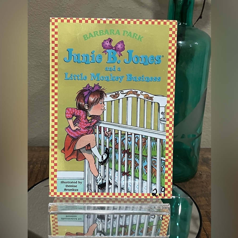 Junie B. Jones and a Little Monkey Business, chapter book, paperback